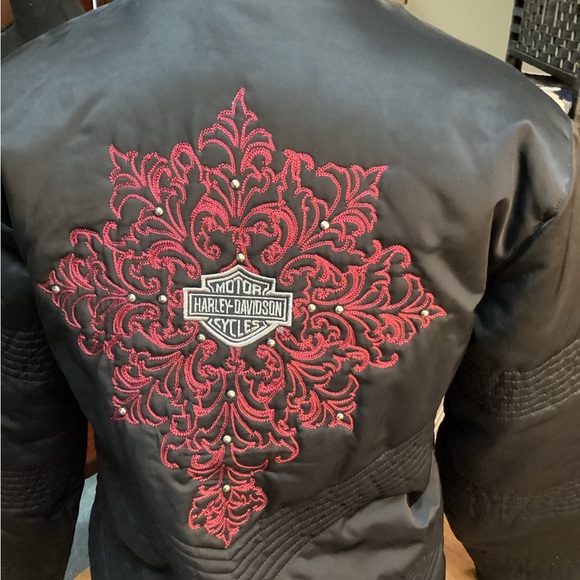 Harley Davidson jacket ladies medium - Picture 2 of 6